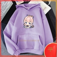 Kokomi Sweater Hoodie Jacket Anime Manga Genshin Impact Kokomi Hoody Aesthetic Unisex