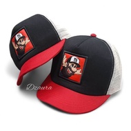 Topi Pria Lidah Pendek Jaring Model Tricker Bisa Cod