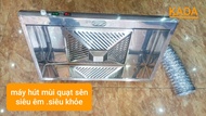Máy hút mùi SU304. Công xuất 120W. quạt sên siêu khỏe. siêu êm kt 70 x 45 x 28cm .kèm 150cm ống t