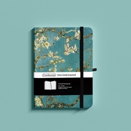 B6 Vincent Van Gogh 160gsm Dotted Journal Hard Cover Bujo Blossoming Almond Tree Thick Pages Organiz