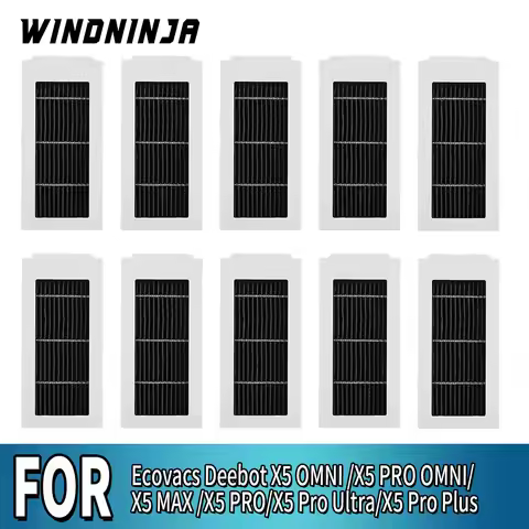 Replacement Filter Element For Ecovacs Deebot X5 X5 OMNI X5 MAX X5 PRO X5 Pro Ultra X5 Pro Plus HEPA