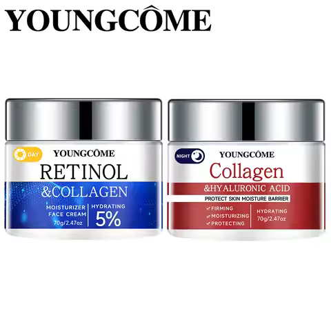 Retinol & Collagen Face Cream Moisturising Repair Anti-aging Essence Facial Skin Care Fade Fine Line