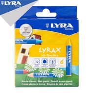 LYRA Crayon Oil Pastel Crayons 6 Colors Box Packaging