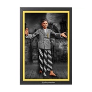 WALL DECORATION PHOTO POSTER EYANG SURO PICTURE SIZE 37X57 CM