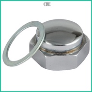 CRE Steering Stem Chrome Nut Washer Fit for XL100 XL70 XR70 XR75 Bike Bolt Cap
