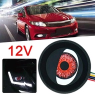 Dynamic LED Car Headlights Devil Eye 8 Style Car Devil Eye Blink For Car Motorcycle Logo Light Headl