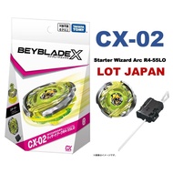 BEYBLADE X CX-02 ♨️ Starter Wizard Arc R4-55LO ลูกข่างเบย์เบลดลิขสิทธิ์แท้ Lot ญี่ปุ่น Takara Tomy