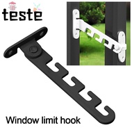 Window Blocking Lock, Multiple Gears Windproof Window Limiter Blocker, Portable Metal Fixator Securi