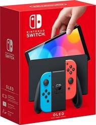 任天堂 Switch OLED藍紅主機(國際公司貨)+贈OLED保護貼