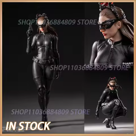 In Stock Original INART Catwoman Selina Kyle 1/12 Movability Model Toys THE DARK KNIGHT RISES QUEEN 