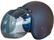 JLZ - Helm Anak Bogo Retro Klasik Full Kulit Printing Imut Lucu /helm anak karakter lucu