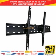 LED LCD TV Bracket 75 70 65 60 55 50 49 43 42 40 32 Inch 32-75 In Guaranteed to Fit 2 Way Universal 