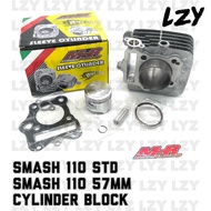 ۩✻◊MHR Racing Suzuki Smash 110 Cylinder Block Set STD Standard / 57mm
