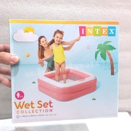 Intex Children's Swimming Pool Square Swimming Pool Size 86 cm x 86 cm x 25 cm