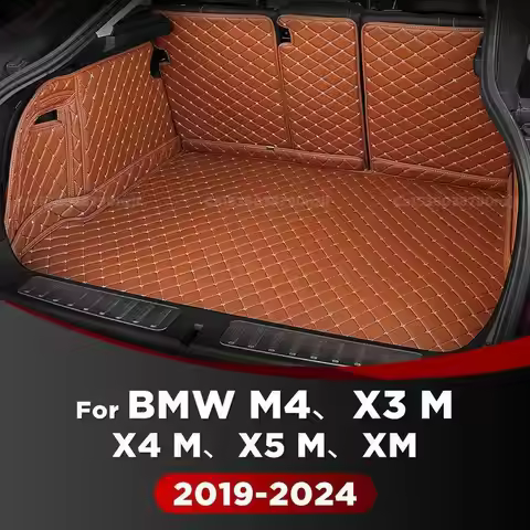 For BMW M4 2024 X3 M X4 M X5 M XM Auto Full Coverage Trunk Mat Car Cargo Liner Interior Accessories