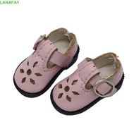 LANAFAY Doll Shoes Blythes Doll Toy Cute Mini Leather Dolls Shoes Mini Shoes Childrens Gift DIY Doll