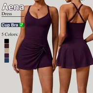 MSW – Aena Dress - PADEL TENNIS Outfit DRESS (Include inner Short) Women's Golf Sports