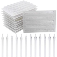 100PCS Mixed Long Disposable Tattoo Tips Tubes for 3RL 5RL 7RL 9RL 3RS 5RS 7RS 9RS 5M1 7M1 Tattoo Ne