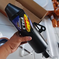 Muffler only FMF black exhaust onlyNORIFUMI
