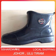 GOCO 668 Black Rubber Shoe / GOCO 668 Kasut Getah Hitam