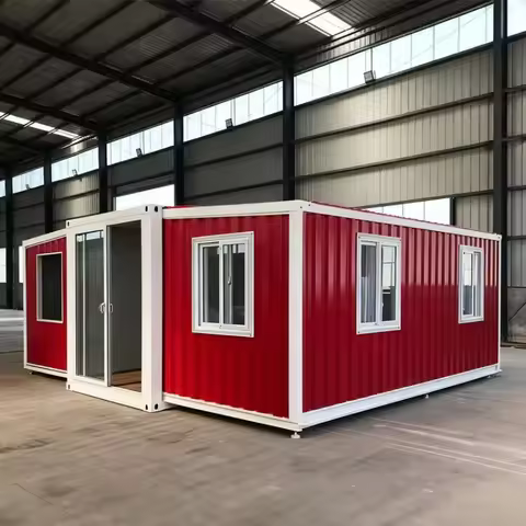40㎡ Eco-Friendly 3 Bedroom Expandable Container Weatherproof Design for Hot Climates for Villas