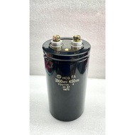 3900uf 450VDC (Pack Of 1) Hitachi Screw-On Capacitor Size 75x14mm 3900uf 450VDC Black
