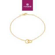 HABIB 750/18K Yellow Gold Bracelet 260-BR LG05