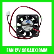 Fan 40x40x10 DC 12V 40 x 40 x 10 fan 40mm Cooling Cooling 4010 40mm