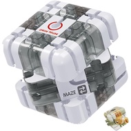 Large Labyrinth 3D Puzzles Maze Cube - Engaging Brain Teaser Toy, 3D Maze Cube, Magic Cube & Ball, D