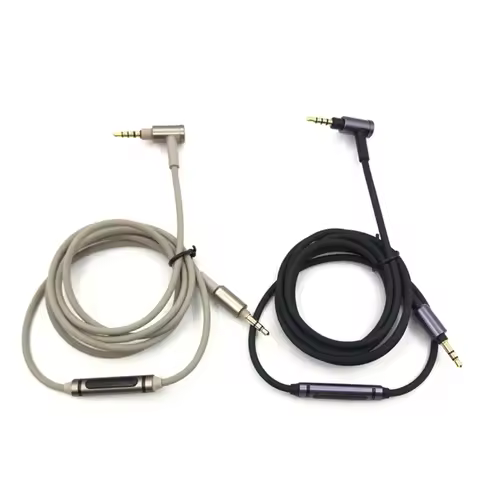3.5mm Jack Replacement Cable Extension Cord with Volume Control For Sony MDR-1A MDR-1ABT MDR-1ADAC M