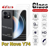 1-3Pcs Screen Protector Tempered Glass For Huawei nova Y74 Y73 4G 2026 Nova Y 74 73 NovaY74 NovaY73 