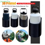 JEREMY Magnetic Bottle Mounts, 3D Printed Black Color Magnetic Cup Holder, Water Bottle Storage Heav