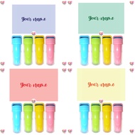 Personalize Pastel Colors Photo Insert Tumbler | Photo Advertising Cup | More Colors