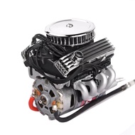 Old Fashioned V8 Engine Heat Sink Universal for 1/10 for TRX4 TRX6 SCX10 90046 RC Crawler Car