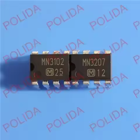 5pairs OR 10PCS Clock Generator/Driver IC DIP-8 MN3102/MN3207