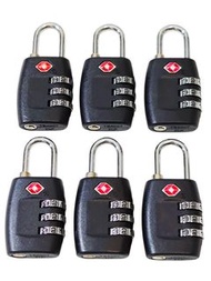 🔓$35  (圖中全部6個)  🔒 TSA 海關  密碼鎖