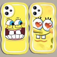 A-100 Spongebob TPU Casing for Realme 14T C31 14 9i C35 9 14X C30 Pro Plus 5G Transparent Case
