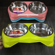 Dog cat bowl stainless dog cat bowl dog Food