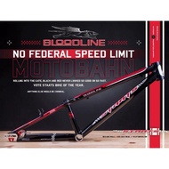 STAATS BMX FRAME MOTOBAHN BLACK