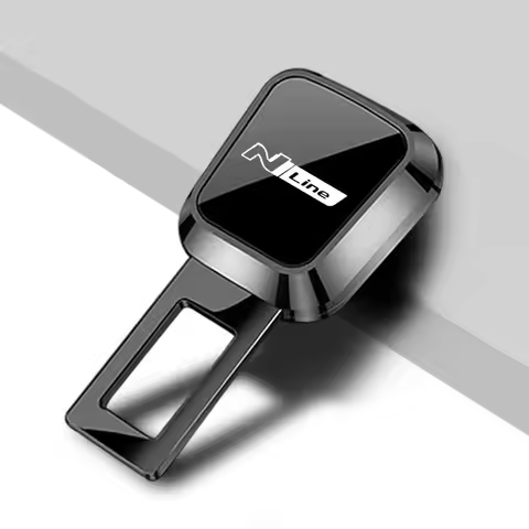 For Hyundai NLine I10 I20 I30 Tucson Sonata Elantra Veloster Car Safety Belt Extension Plug Buckle S