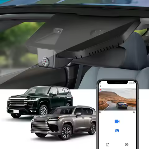 Fitcamx 4K Dashcam for Toyota Land Cruiser LC300 LC 300/Lexus LX600 LX 600 2022-2025, for LX 700h 20