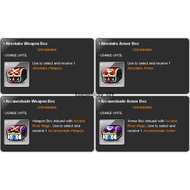 MapleStory Equipment Weapon Box | Armor Box MapleSEA Maple Story Equipments