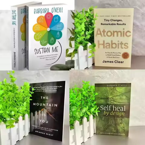 Hot selling book collection: Money Psychology books, Atomic Habits, Changing Thinking, 48 Laws of Po