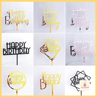 Happy Birthday Cake Topper Cake decoration Acrylic Brithday Topper Hiasan kek Happy Birthday topper 