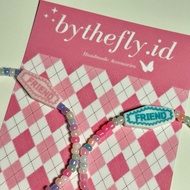 (MINIMAL 5K) Friendship bracelet Meeting symbol bracelet