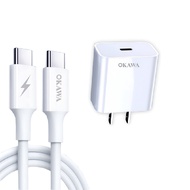OKAWA HC-11/CC ปลั๊ก PD + สายชาร์จสำหรับมือถือ Type-C