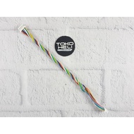 JST-SH : 1mm Spacing, 7 Pin Female/Female Silicone Wire Connector