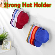 Wall Mounted Cap Organizer Rack Strong Hat Holder Hat Organizer Hooks for Baseball Cap