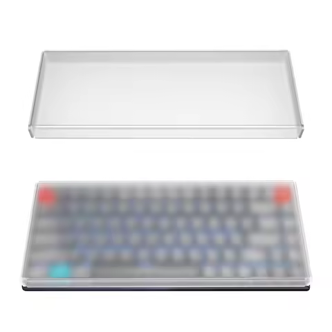 Geekria Keyboard Dust Cover, Keypads Cover for 75% Compact 84 Key Keyboard, Compatible with Keychron