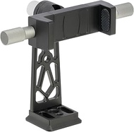 FocusFoto Metal Phone Holder Tripod Mount Adapter, 360°Rotation Aluminum Smartphone Clamp Bracket wi